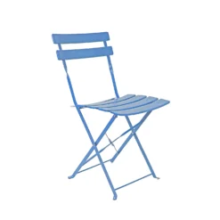 Millie Metal Bistro Set - Blue 19 Millie Metal Bistro Set - Blue -Garden Furniture Store 14005783 3895018249938476