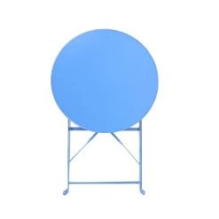 Millie Metal Bistro Set - Blue 21 Millie Metal Bistro Set - Blue -Garden Furniture Store 14005783 3945018250015570