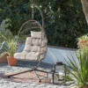Grey Single Garden Hanging Chair -Garden Furniture Store 14005785 4925032481708463