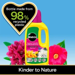 Miracle-Gro Azalea, Camellia & Rhododendron Concentrated Liquid Plant Food 800ml -Garden Furniture Store 14014511 1175034803038212