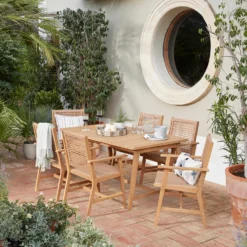 Miri 6 Seater Wooden Garden Dining Set -Garden Furniture Store 14183988 1955022106791384