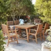 Miri 6 Seater Wooden Garden Dining Set -Garden Furniture Store 14183988 5445022106456815