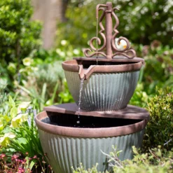Stylish Fountain Irondale Pours Water Feature -Garden Furniture Store 14519355 1085050878502974
