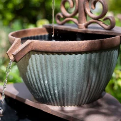 Stylish Fountain Irondale Pours Water Feature -Garden Furniture Store 14519355 1825050878547047