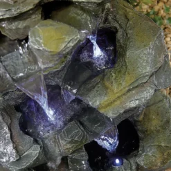 Stylish Fountain Como Springs Water Feature With LEDs -Garden Furniture Store 14519356 1055047822702482