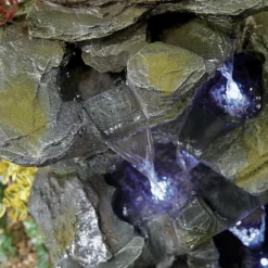 Stylish Fountain Como Springs Water Feature With LEDs -Garden Furniture Store 14519356 5765047822618188